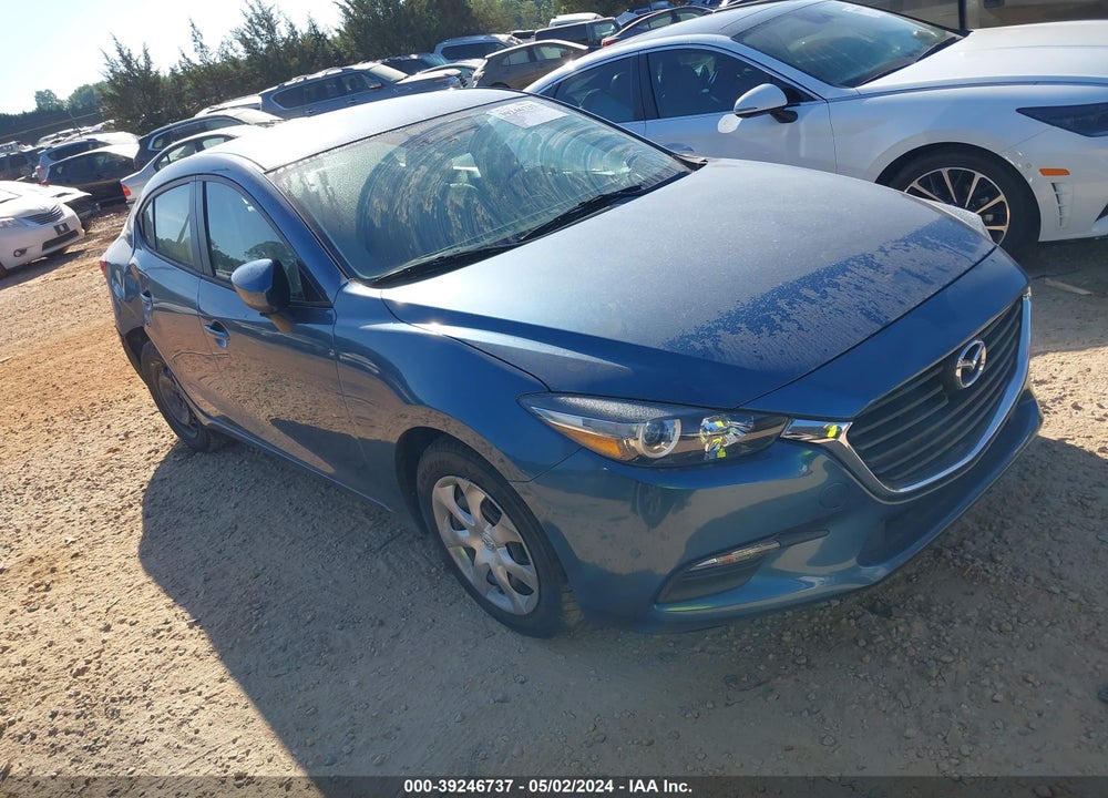 2017 MAZDA 3 SPORT VIN: 3MZBN1U74HM134653