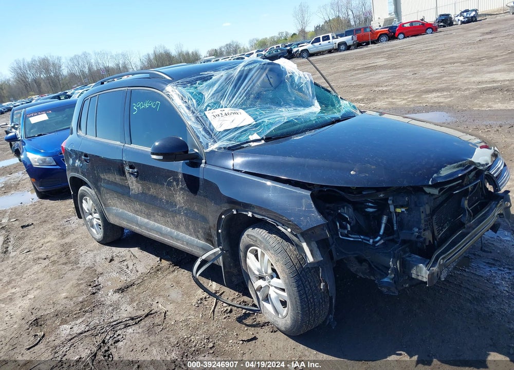 2017 VOLKSWAGEN TIGUAN 2.0T S VIN: WVGBV7AX4HW510239