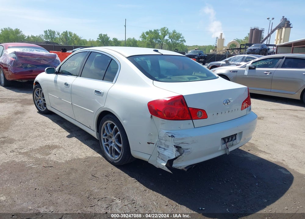 2005 INFINITI G35 VIN: JNKCV51E15M208537