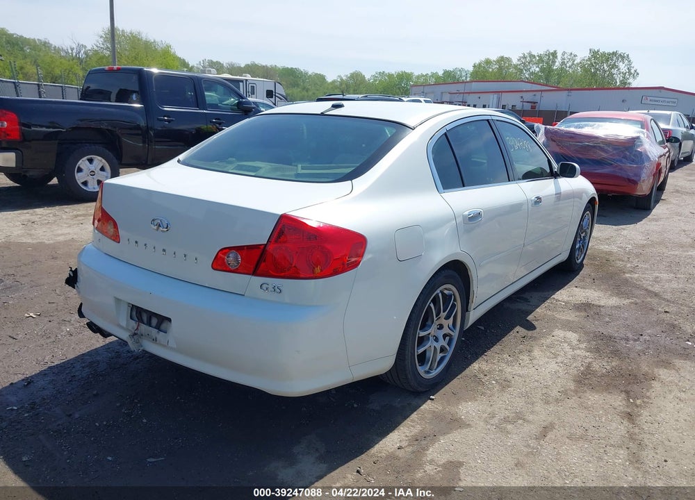 2005 INFINITI G35 VIN: JNKCV51E15M208537