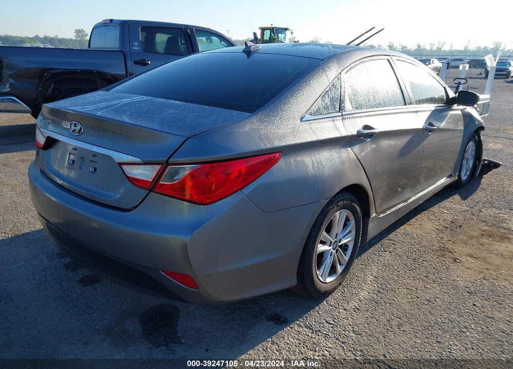 2014 HYUNDAI SONATA GLS VIN: 5NPEB4AC6EH905479