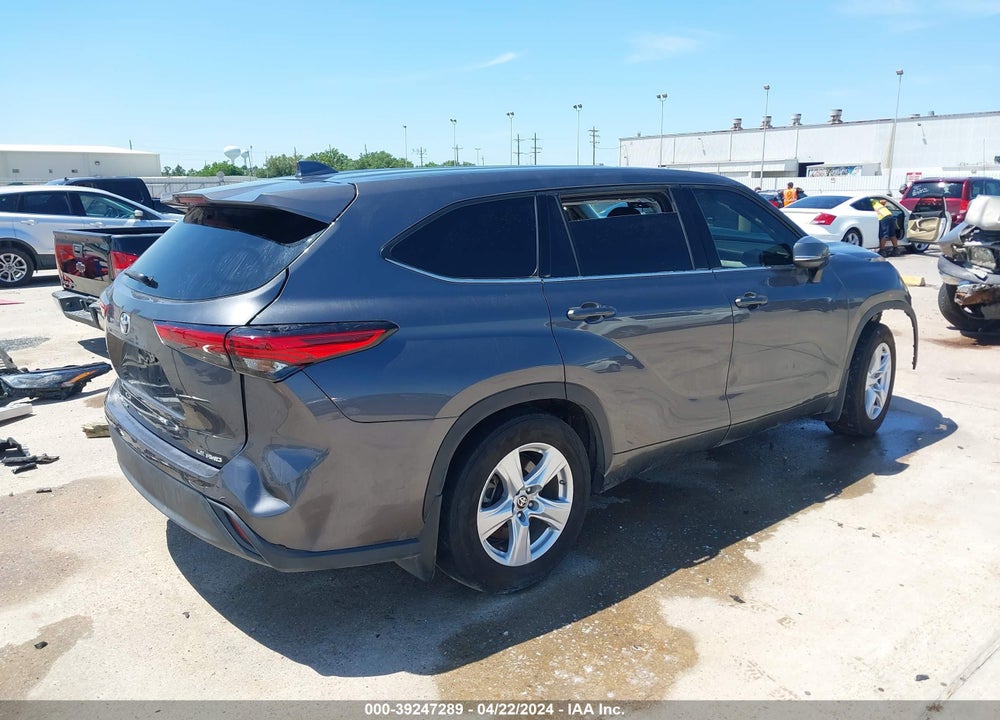 2021 TOYOTA HIGHLANDER LE VIN: 5TDBZRBHXMS546412