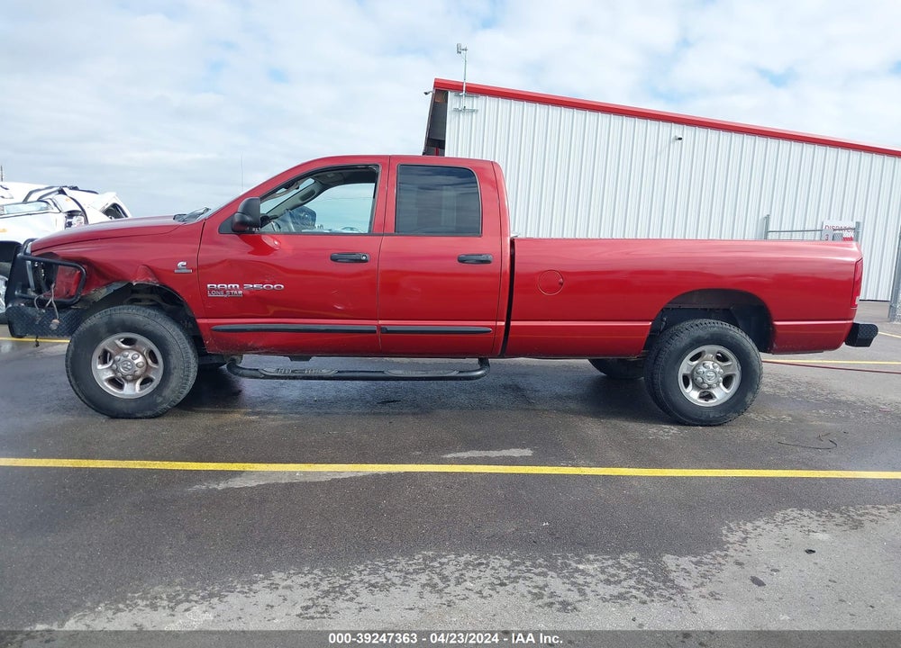 2006 DODGE RAM 2500 SLT/SPORT VIN: 3D7KS28C16G232694