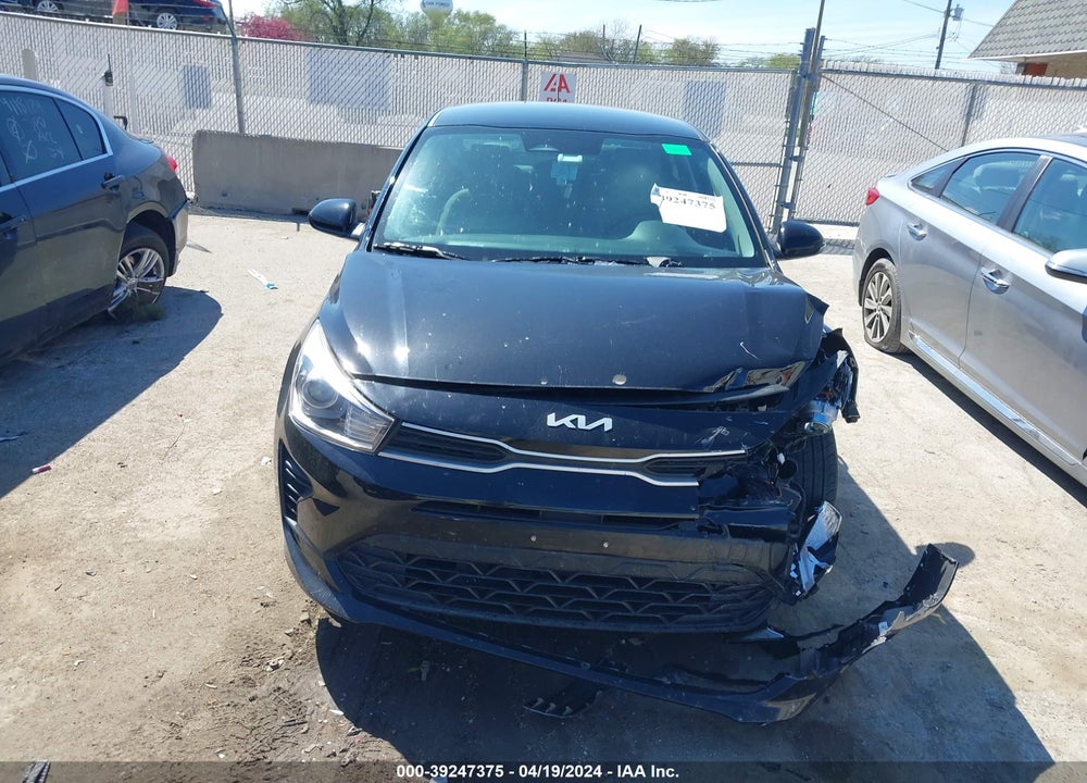2022 KIA RIO S VIN: 3KPA24AD4NE473471