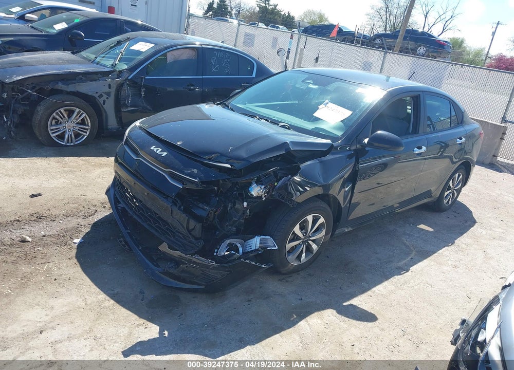 2022 KIA RIO S VIN: 3KPA24AD4NE473471