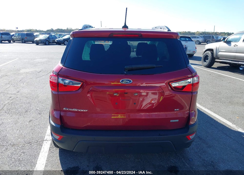 2020 FORD ECOSPORT SE VIN: MAJ3S2GE8LC359268
