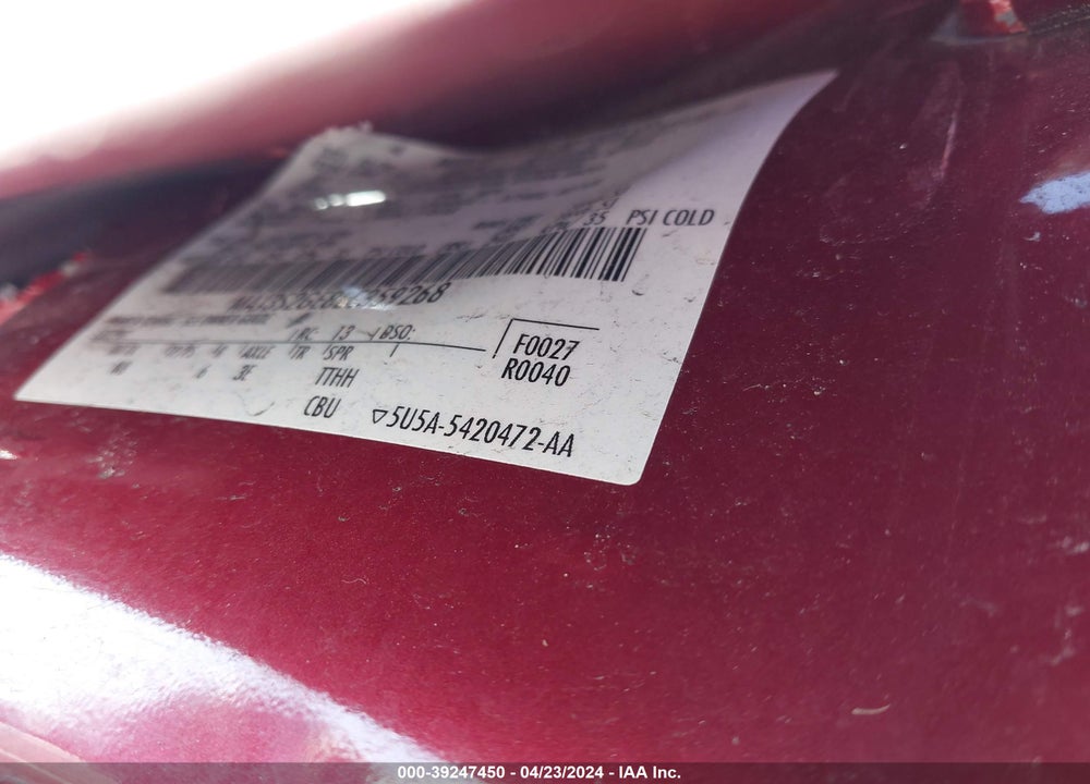 2020 FORD ECOSPORT SE VIN: MAJ3S2GE8LC359268
