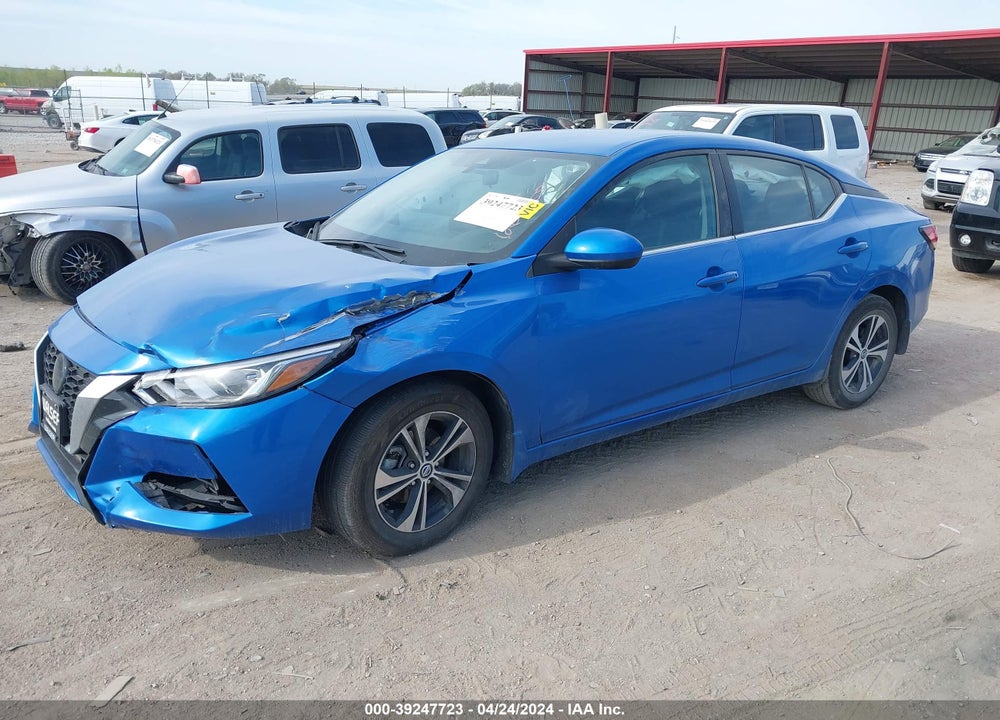 2023 NISSAN SENTRA SV XTRONIC CVT VIN: 3N1AB8CV7PY262816