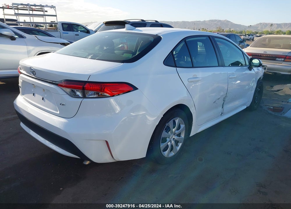 2021 TOYOTA COROLLA LE VIN: 5YFEPMAE1MP205079