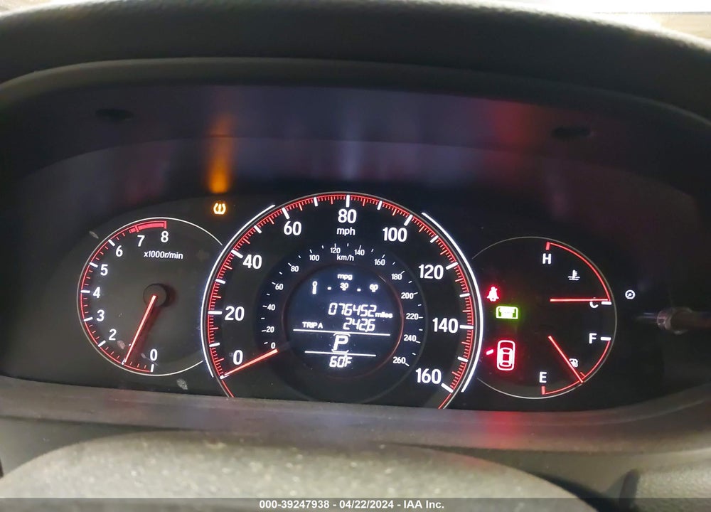 2017 HONDA ACCORD SPORT VIN: 1HGCR2F51HA092342