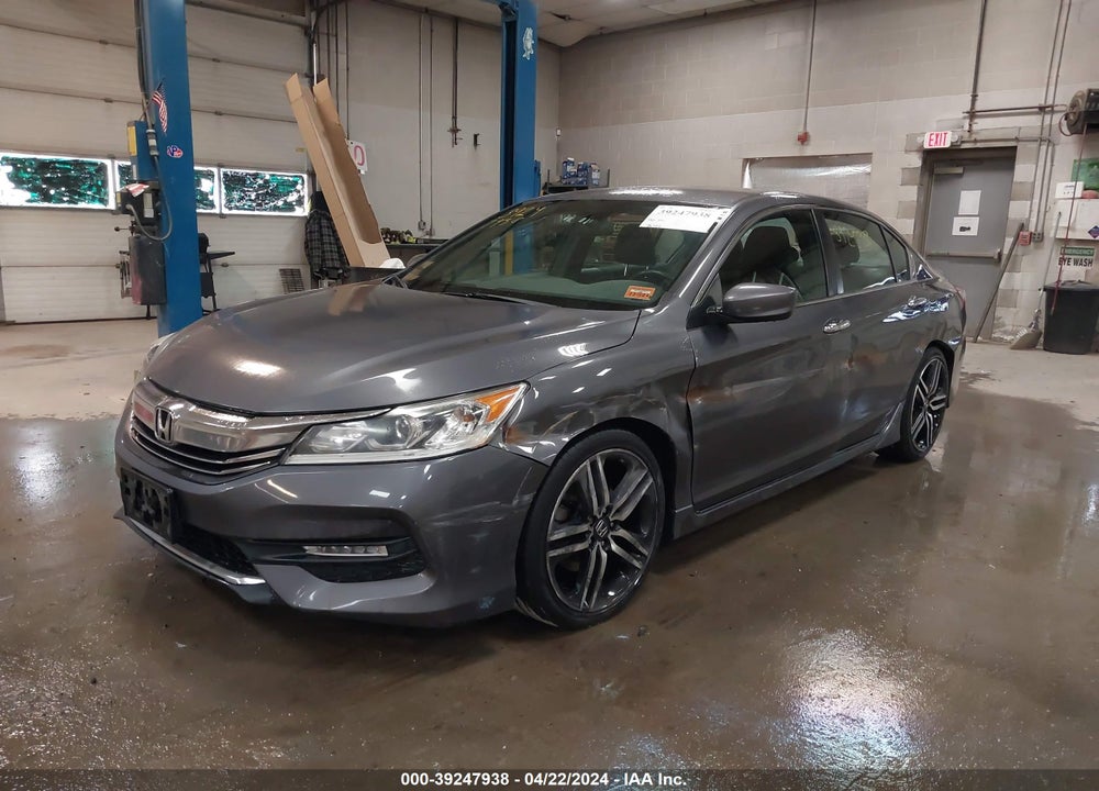 2017 HONDA ACCORD SPORT VIN: 1HGCR2F51HA092342