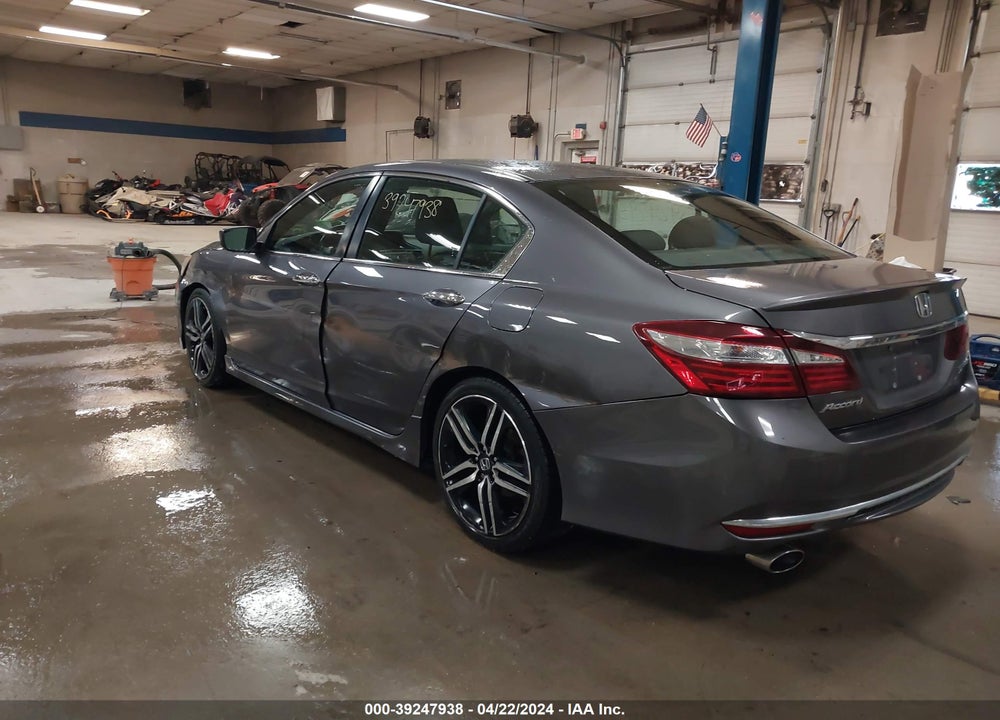 2017 HONDA ACCORD SPORT VIN: 1HGCR2F51HA092342
