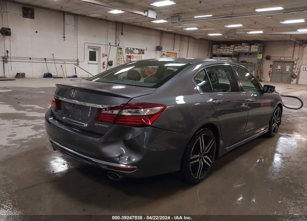 2017 HONDA ACCORD SPORT VIN: 1HGCR2F51HA092342