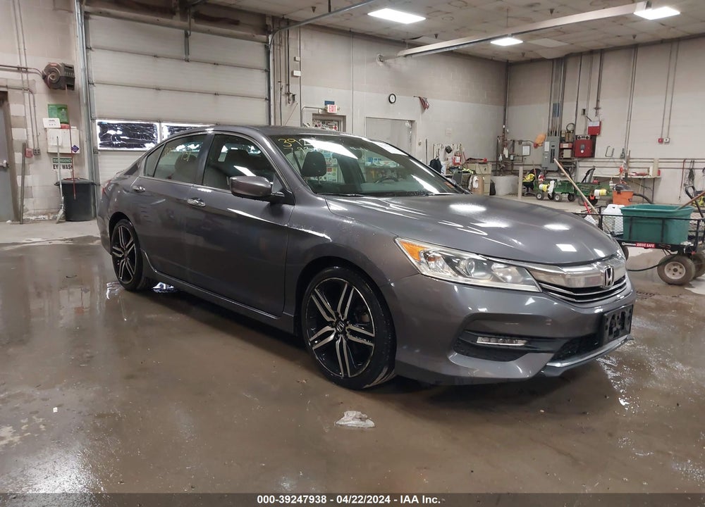 2017 HONDA ACCORD SPORT VIN: 1HGCR2F51HA092342