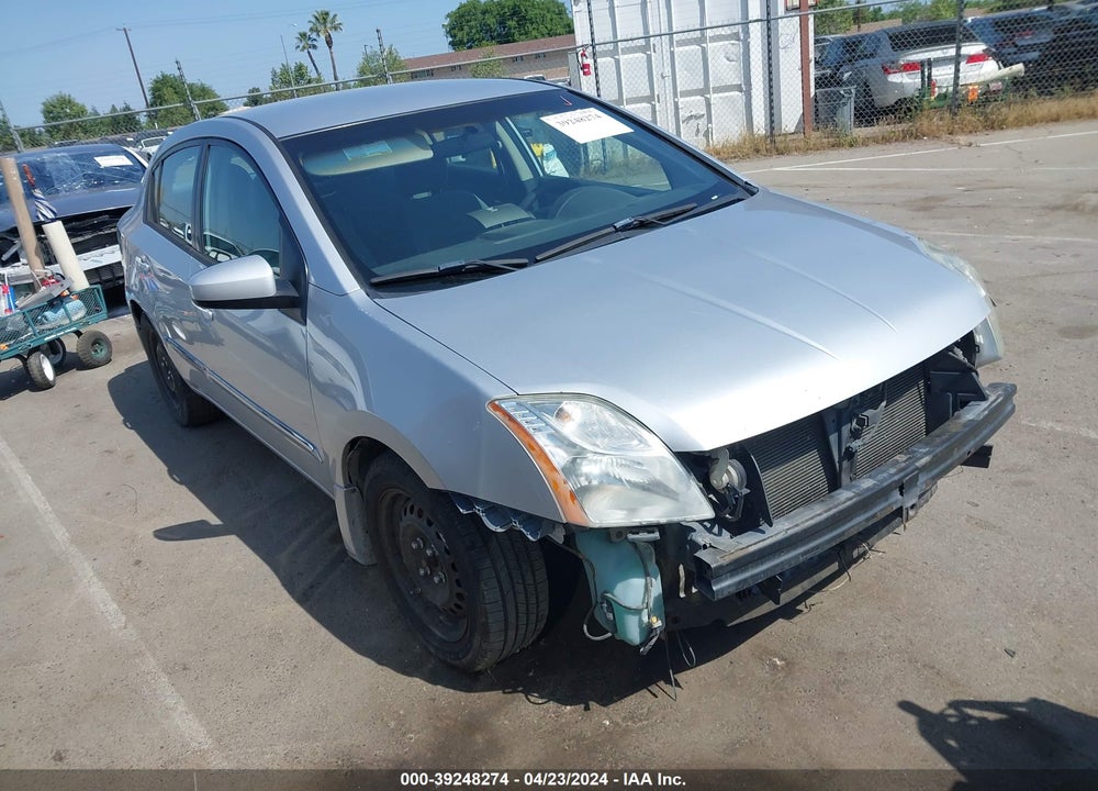 2012 NISSAN SENTRA 2.0 S VIN: 3N1AB6AP6CL681448