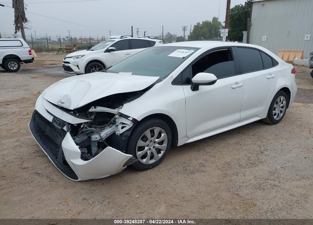 2020 TOYOTA COROLLA LE VIN: 5YFEPRAE3LP095891