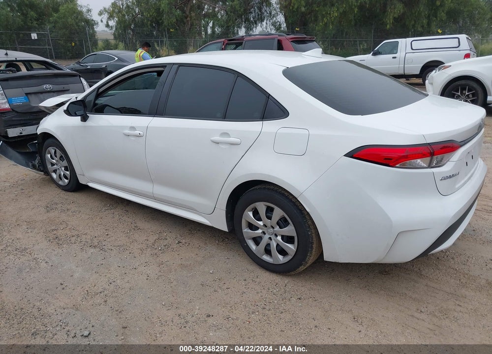 2020 TOYOTA COROLLA LE VIN: 5YFEPRAE3LP095891