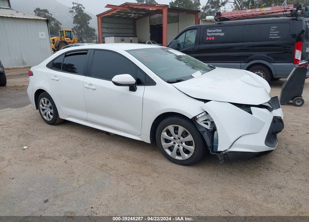 2020 TOYOTA COROLLA LE VIN: 5YFEPRAE3LP095891