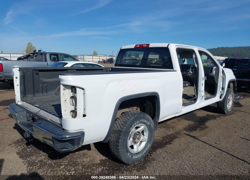 2015 GMC SIERRA 1500 SLT VIN: 3GTU2VEC0FG489600