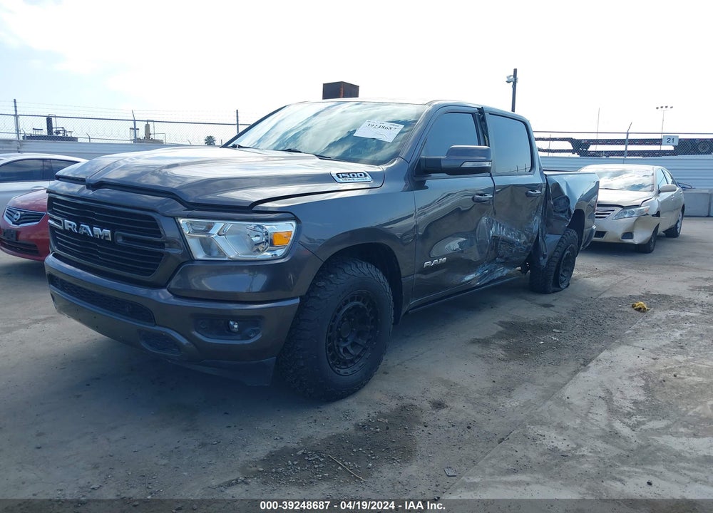 2021 RAM 1500 BIG HORN 4X4 5'7 BOX VIN: 1C6SRFFT5MN791922