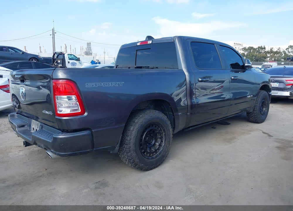 2021 RAM 1500 BIG HORN 4X4 5'7 BOX VIN: 1C6SRFFT5MN791922