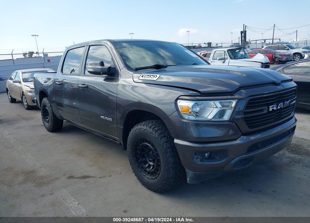 2021 RAM 1500 BIG HORN 4X4 5'7 BOX VIN: 1C6SRFFT5MN791922