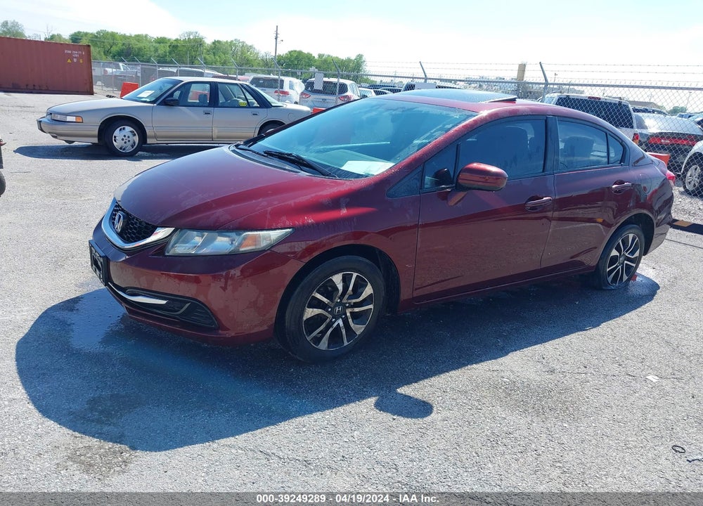 2015 HONDA CIVIC EX VIN: 2HGFB2F81FH527824