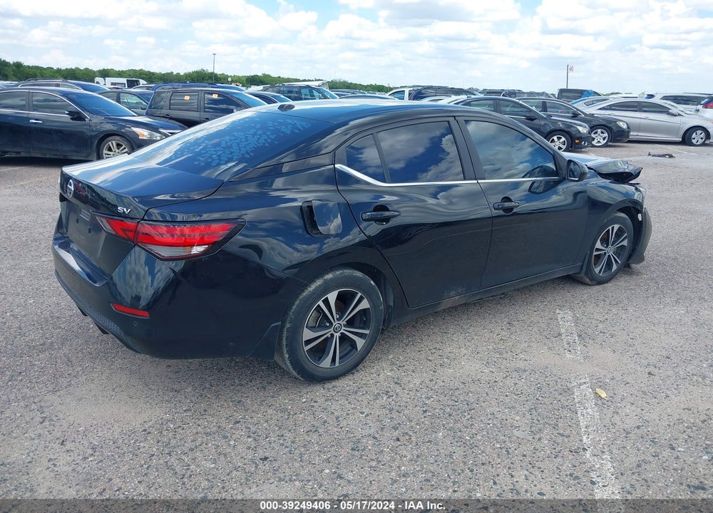 2021 NISSAN SENTRA SV XTRONIC CVT VIN: 3N1AB8CV4MY291895