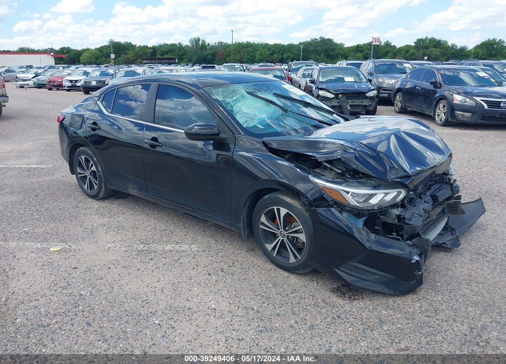 2021 NISSAN SENTRA SV XTRONIC CVT VIN: 3N1AB8CV4MY291895