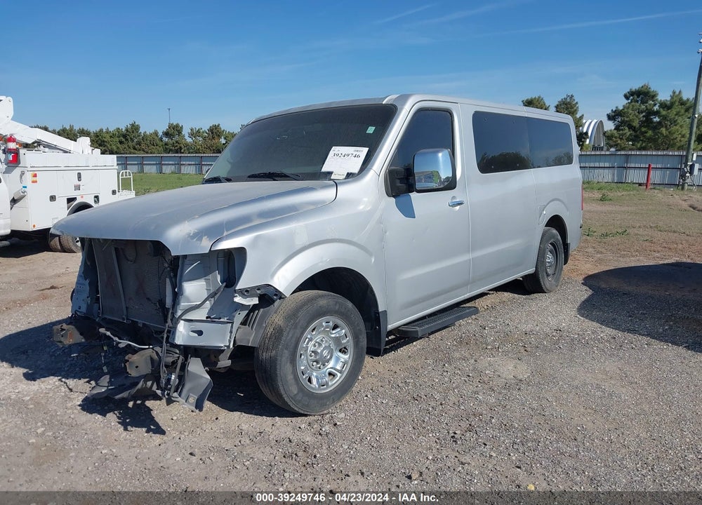2020 NISSAN NV PASSENGER NV3500 HD SL VIN: 5BZAF0AA7LN850483