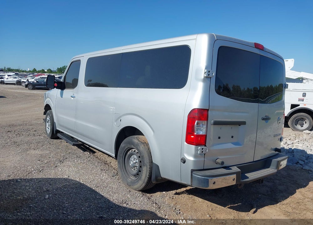 2020 NISSAN NV PASSENGER NV3500 HD SL VIN: 5BZAF0AA7LN850483