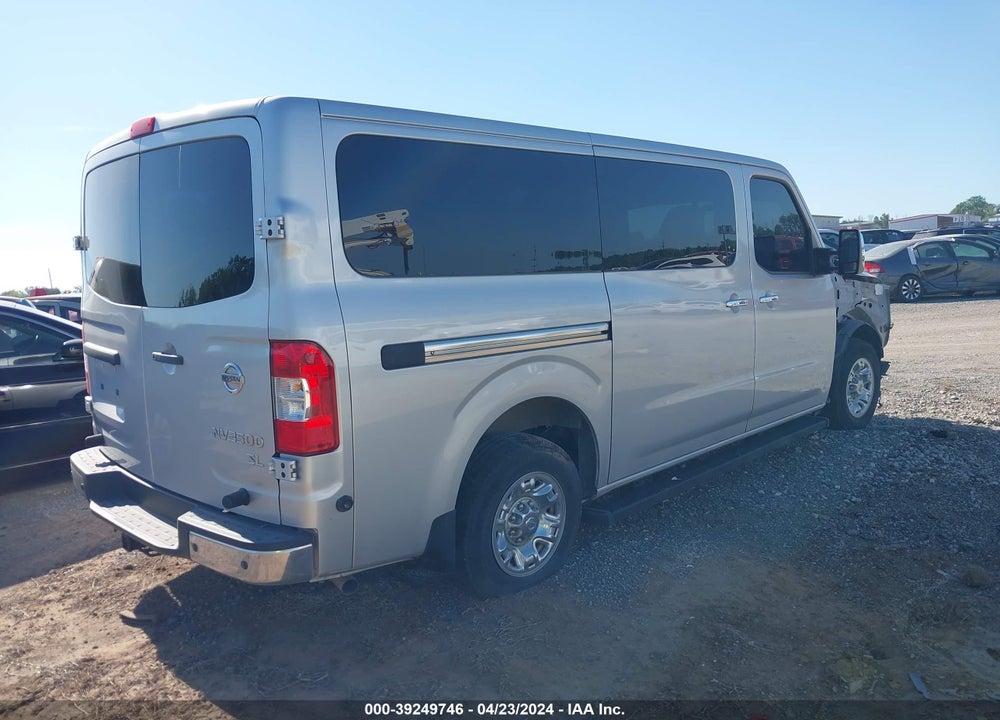 2020 NISSAN NV PASSENGER NV3500 HD SL VIN: 5BZAF0AA7LN850483