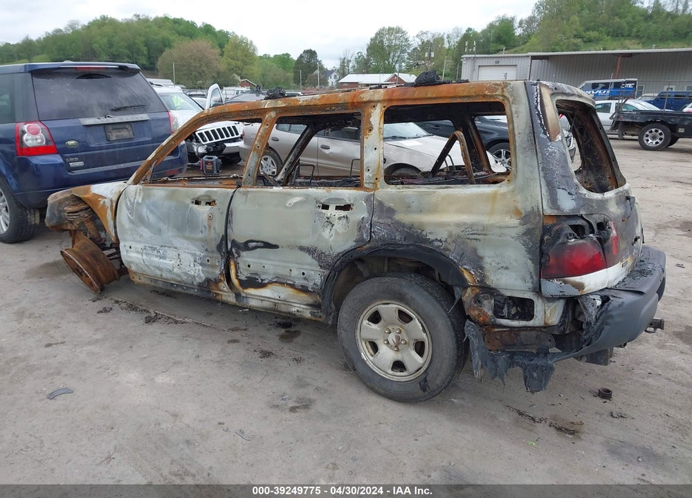 2001 SUBARU FORESTER L VIN: JF1SF63561H739917