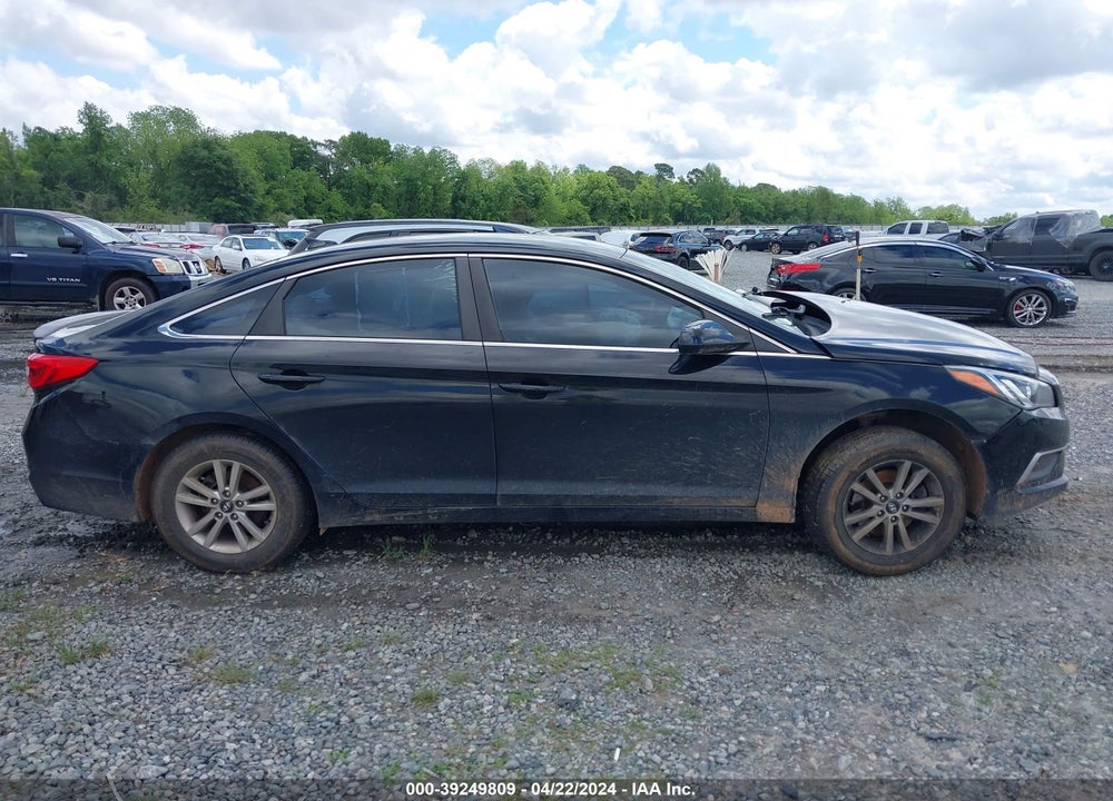 2016 HYUNDAI SONATA SE VIN: 5NPE24AFXGH275754