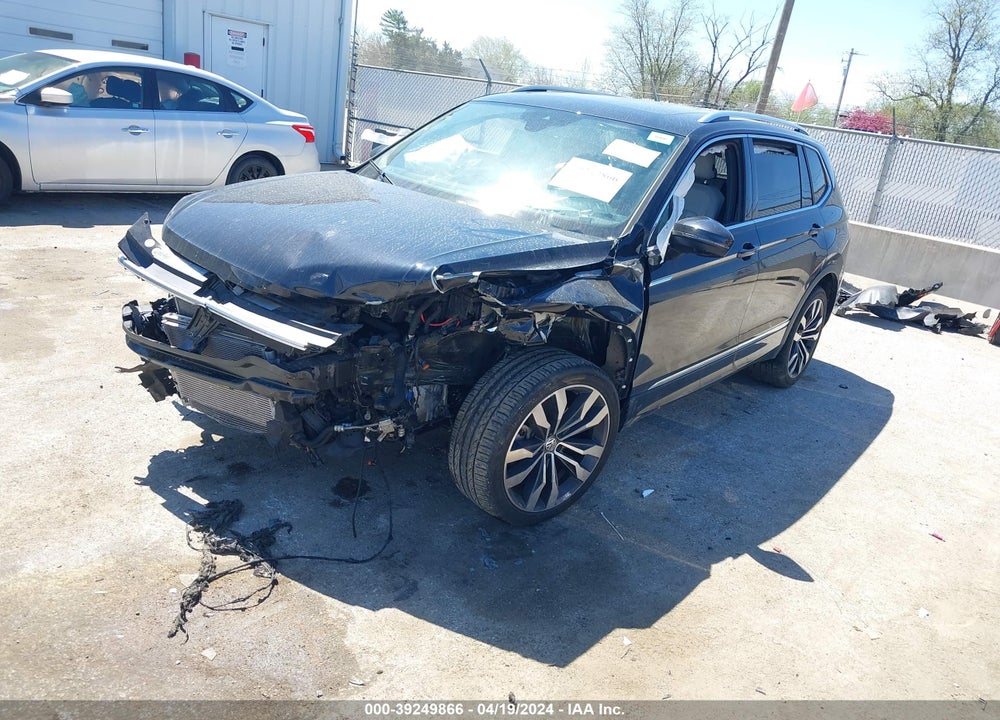 2021 VOLKSWAGEN TIGUAN 2.0T SEL PREMIUM R-LINE VIN: 3VV4B7AXXMM139959