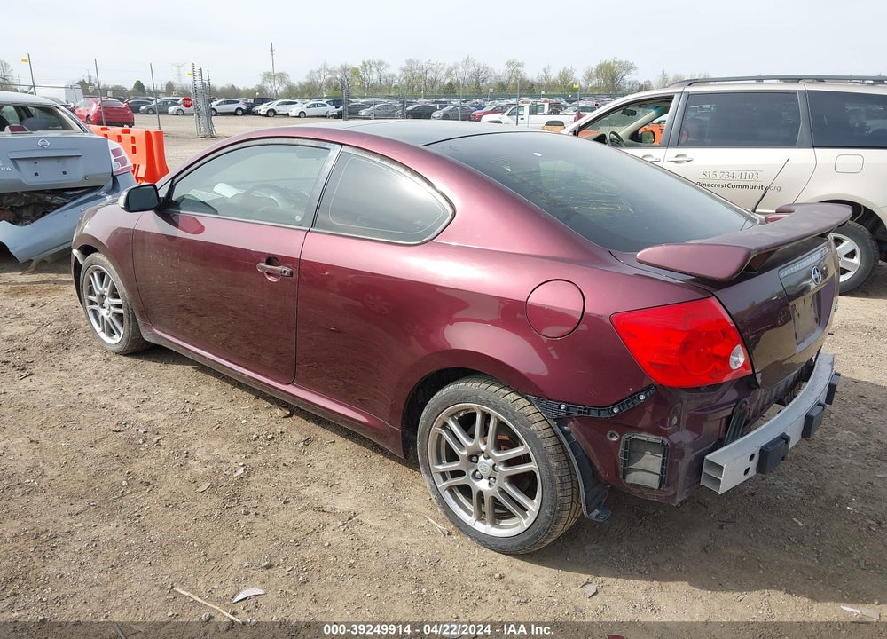 2007 SCION TC VIN: JTKDE177070163892