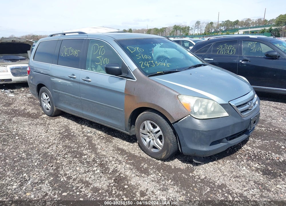2007 HONDA ODYSSEY EX-L VIN: 5FNRL38767B028379