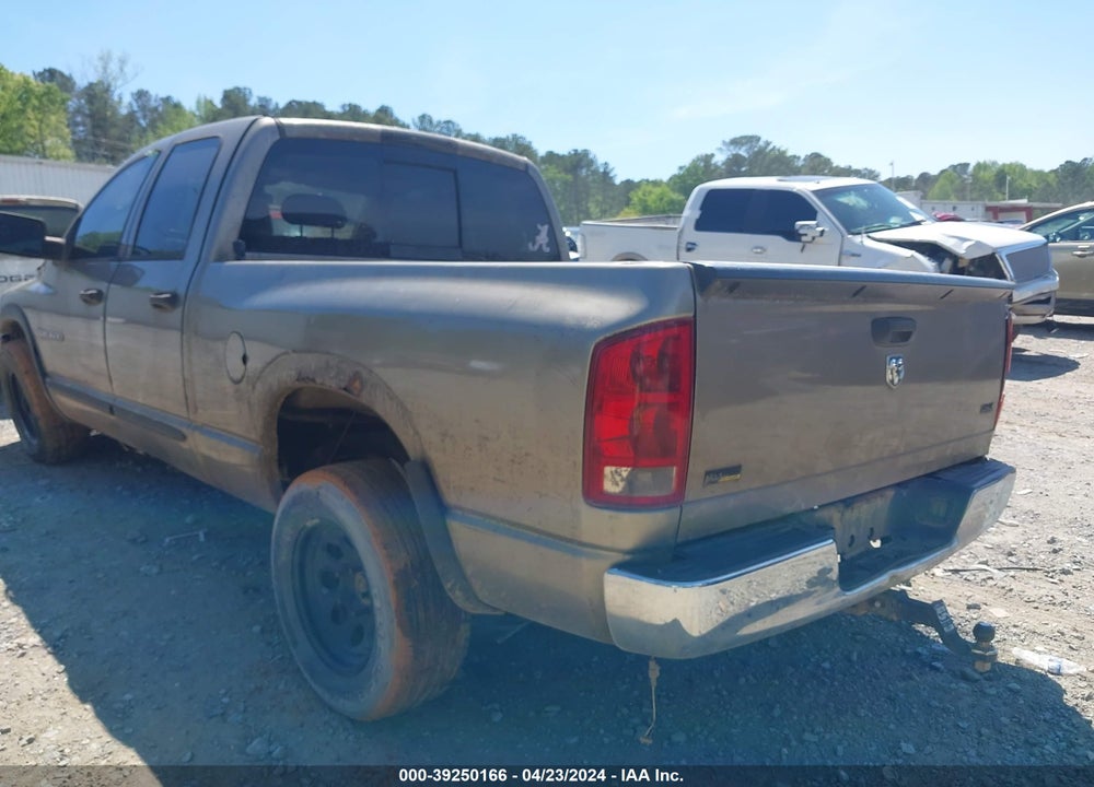 2007 DODGE RAM 1500 SLT VIN: 1D7HA18P57S148737