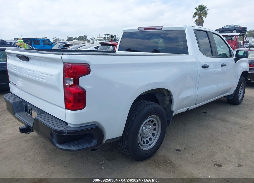 2021 CHEVROLET SILVERADO 1500 2WD DOUBLE CAB STANDARD BED WT VIN: 1GCRWAEF4MZ338558