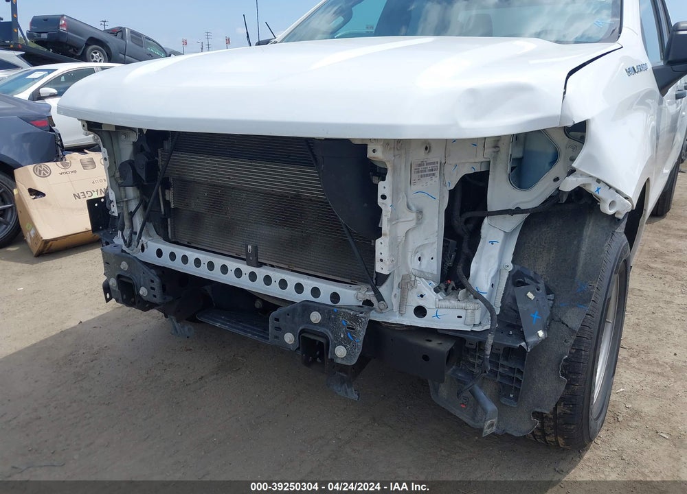 2021 CHEVROLET SILVERADO 1500 2WD DOUBLE CAB STANDARD BED WT VIN: 1GCRWAEF4MZ338558
