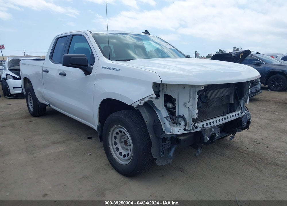 2021 CHEVROLET SILVERADO 1500 2WD DOUBLE CAB STANDARD BED WT VIN: 1GCRWAEF4MZ338558