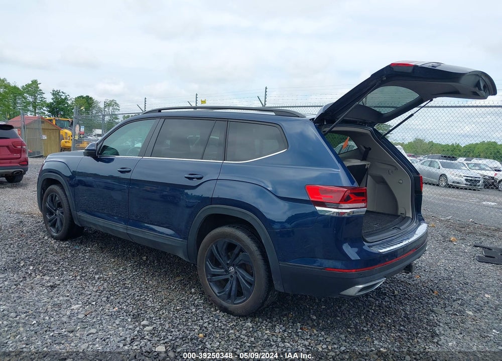2022 VOLKSWAGEN ATLAS 3.6L V6 SE W/TECHNOLOGY VIN: 1V2KR2CA7NC564232