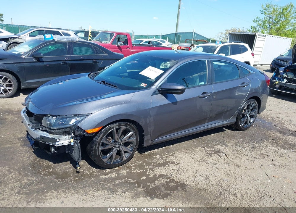 2020 HONDA CIVIC SPORT VIN: 2HGFC2F88LH574972