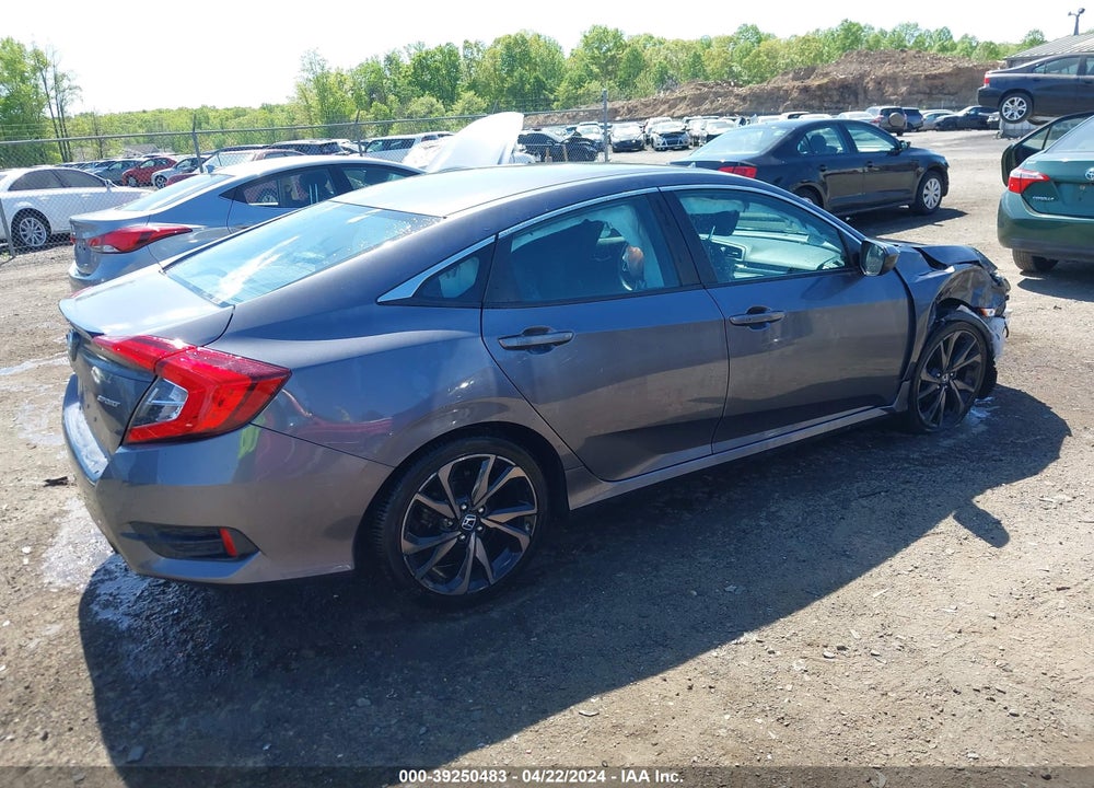 2020 HONDA CIVIC SPORT VIN: 2HGFC2F88LH574972