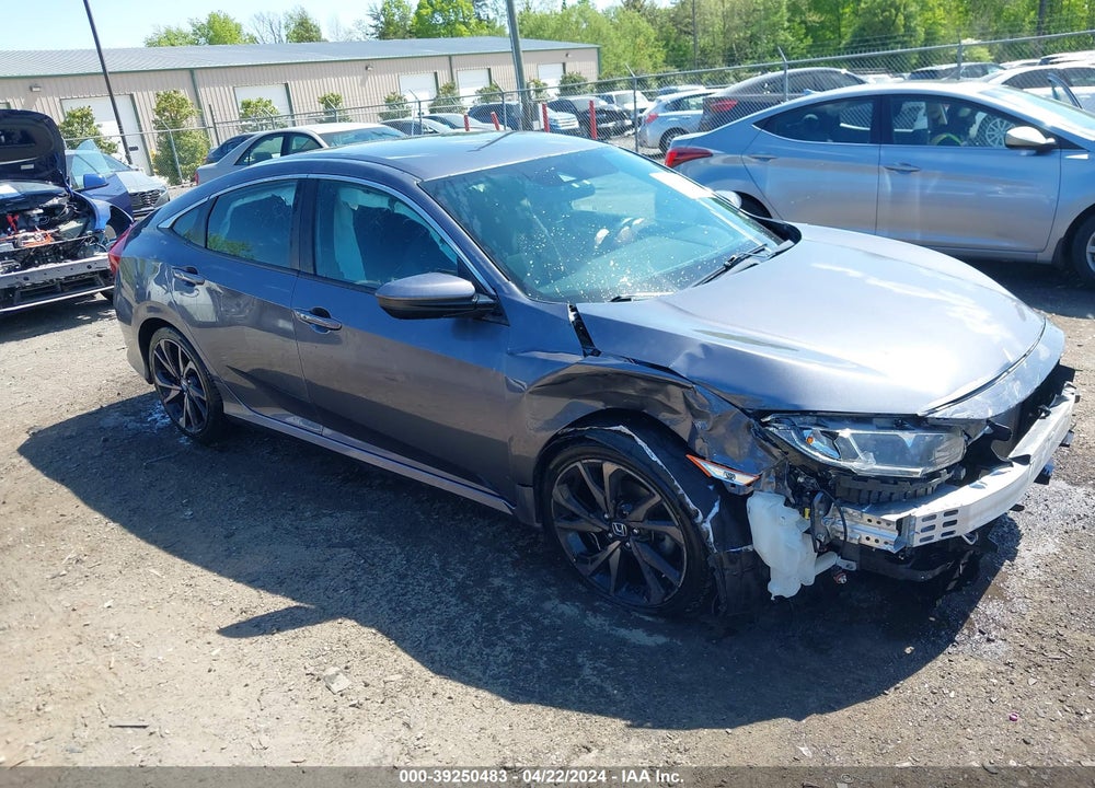 2020 HONDA CIVIC SPORT VIN: 2HGFC2F88LH574972