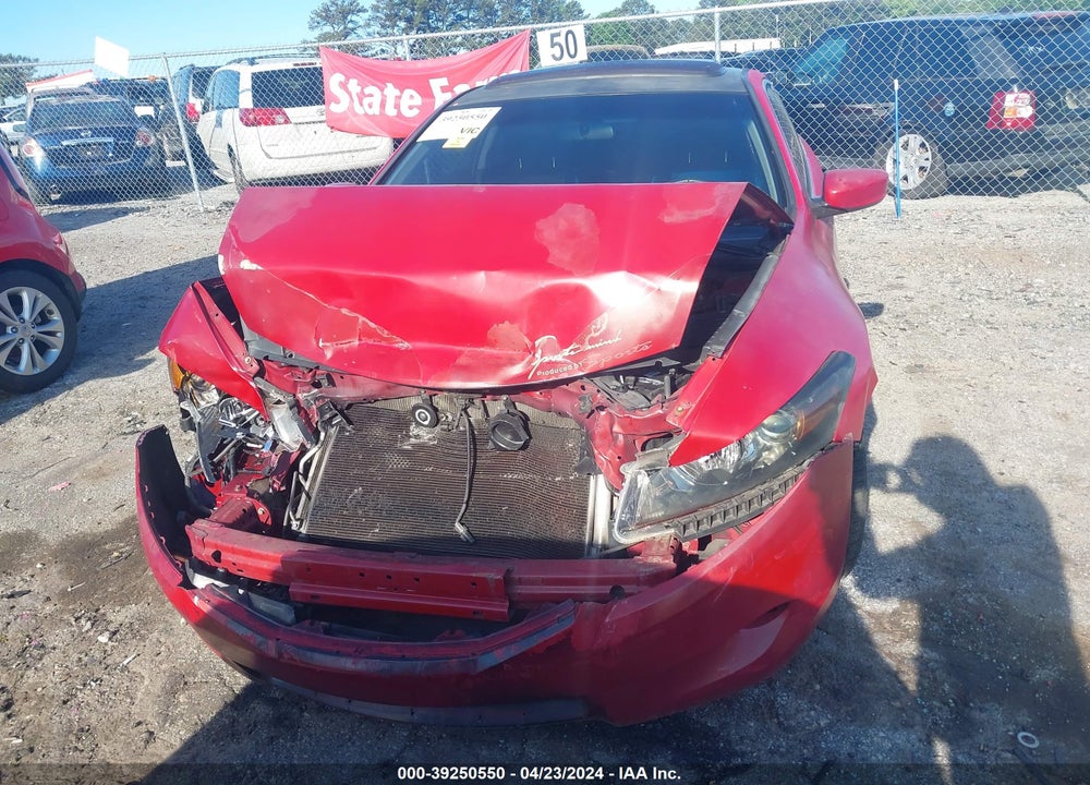 2008 HONDA ACCORD 2.4 EX-L VIN: 1HGCS128X8A011952