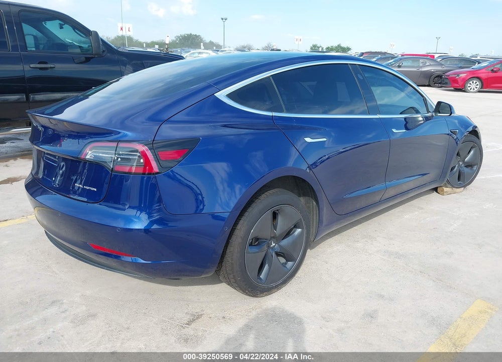 2018 TESLA MODEL 3 LONG RANGE/PERFORMANCE VIN: 5YJ3E1EB5JF130454