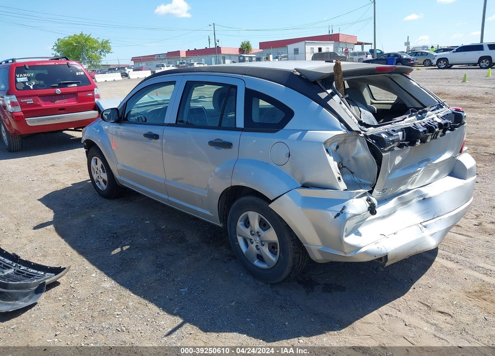 2010 DODGE CALIBER EXPRESS VIN: 1B3CB1HA9AD587837