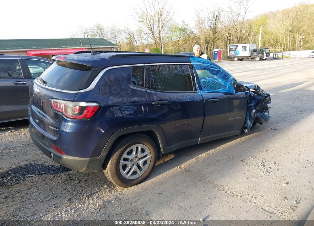 2021 JEEP COMPASS SPORT 4X4 VIN: 3C4NJDAB7MT579409