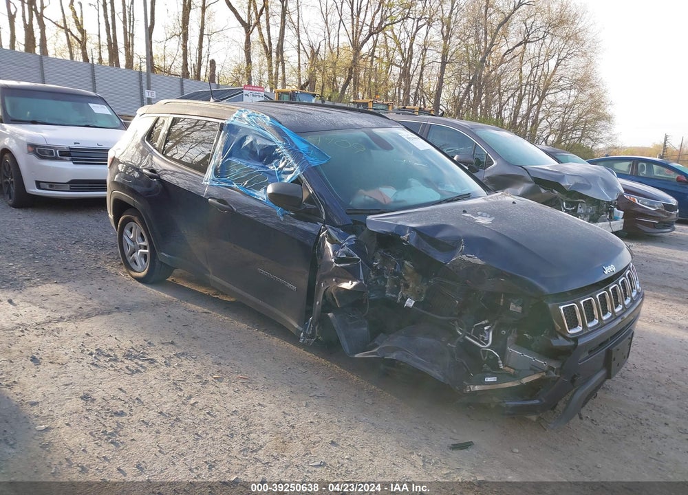 2021 JEEP COMPASS SPORT 4X4 VIN: 3C4NJDAB7MT579409